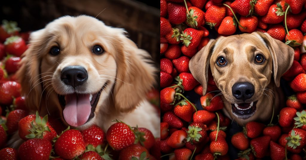 Can Dogs Eat Strawberries 2