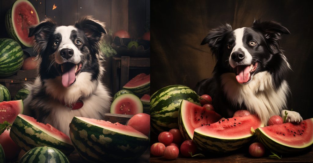 Watermelon and Dogs 3